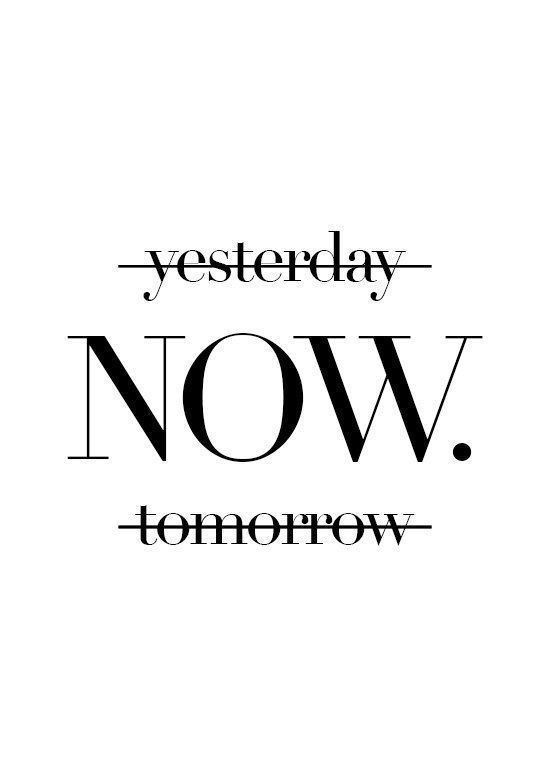 Focus On Now Poster Wall Art