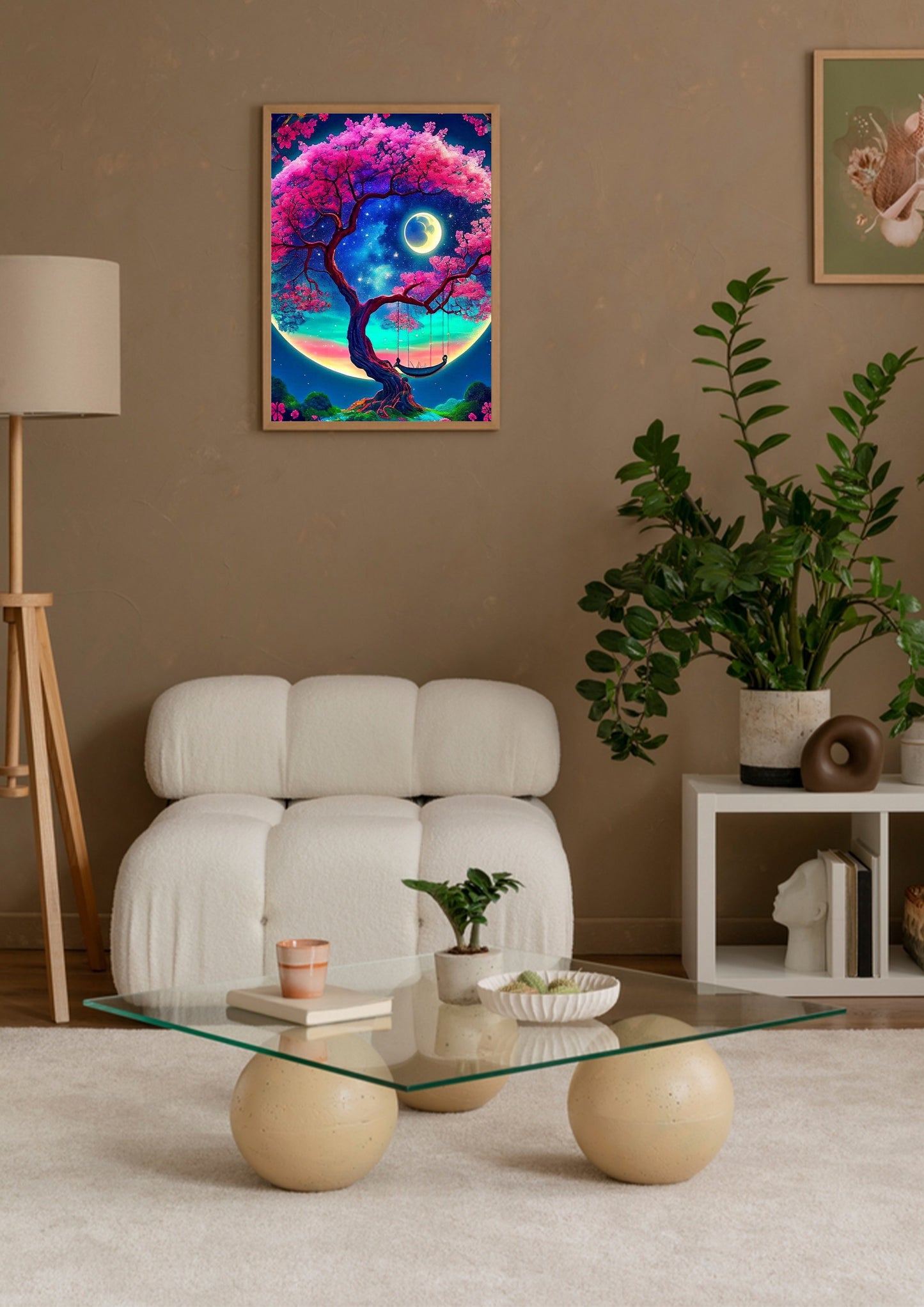 Vibrant Dreamscape Tree Poster Wall Art