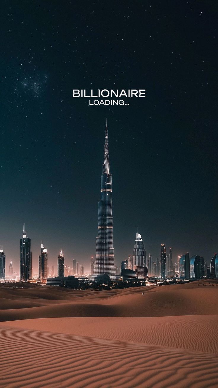 Billionaire Loading Dubai Poster Wall Art