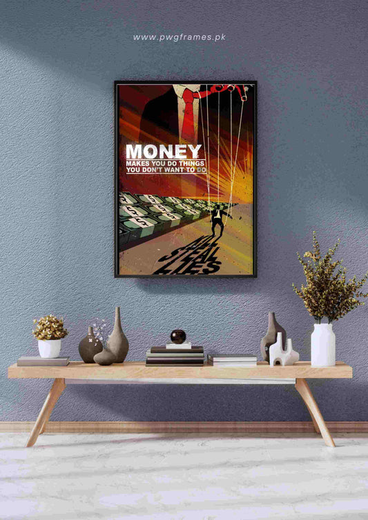 Money Control Poster Wall Art