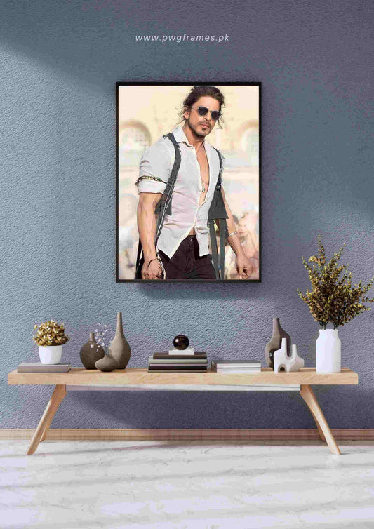 Shah Rukh Khan Pathaan Look Poster Wall Art