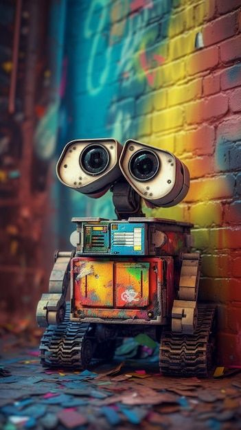 Graffiti WALL-E Poster Wall Art