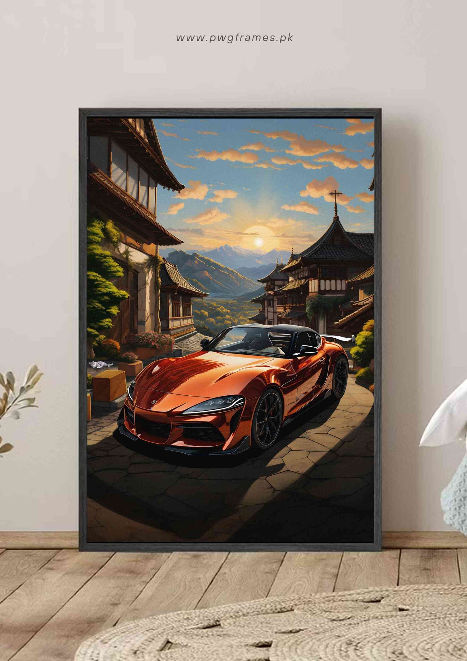 Car & Bikes Poster Wall Art