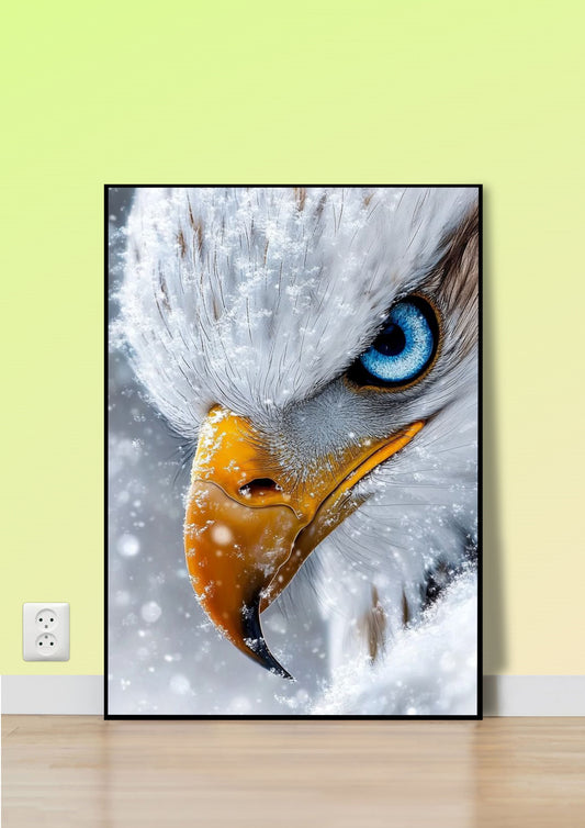 Majestic Eagle Eye Poster Wall Art