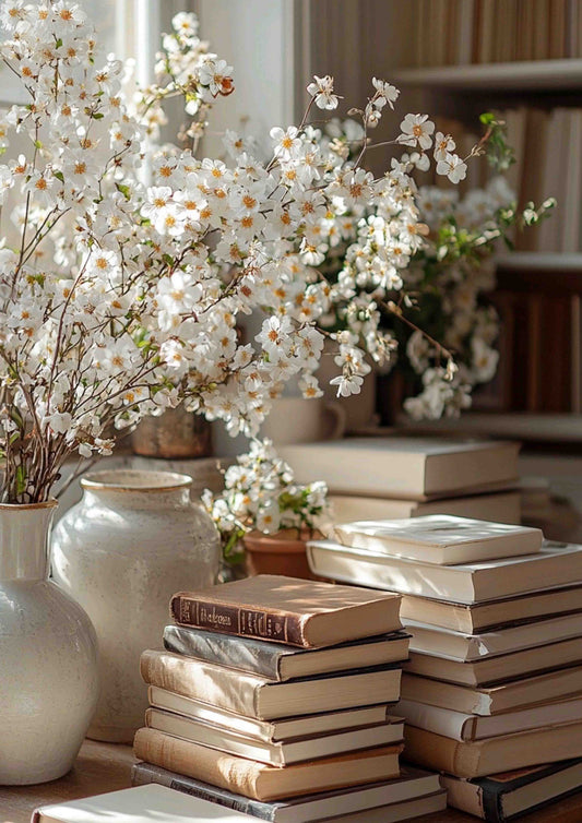 Vibrant Floral Still Life Poster Wall Art