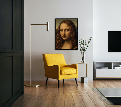 Young Mona Lisa Poster Wall Art