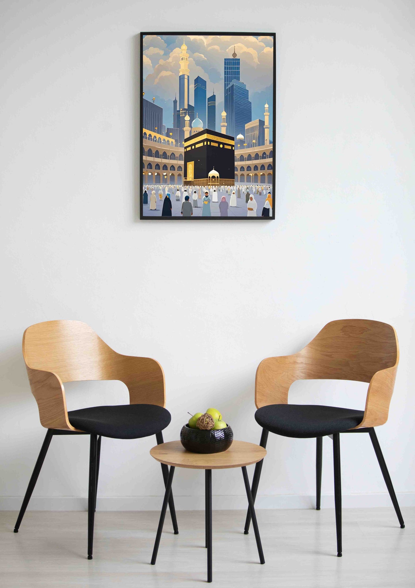 Modern Mecca & Kaaba Wall Art