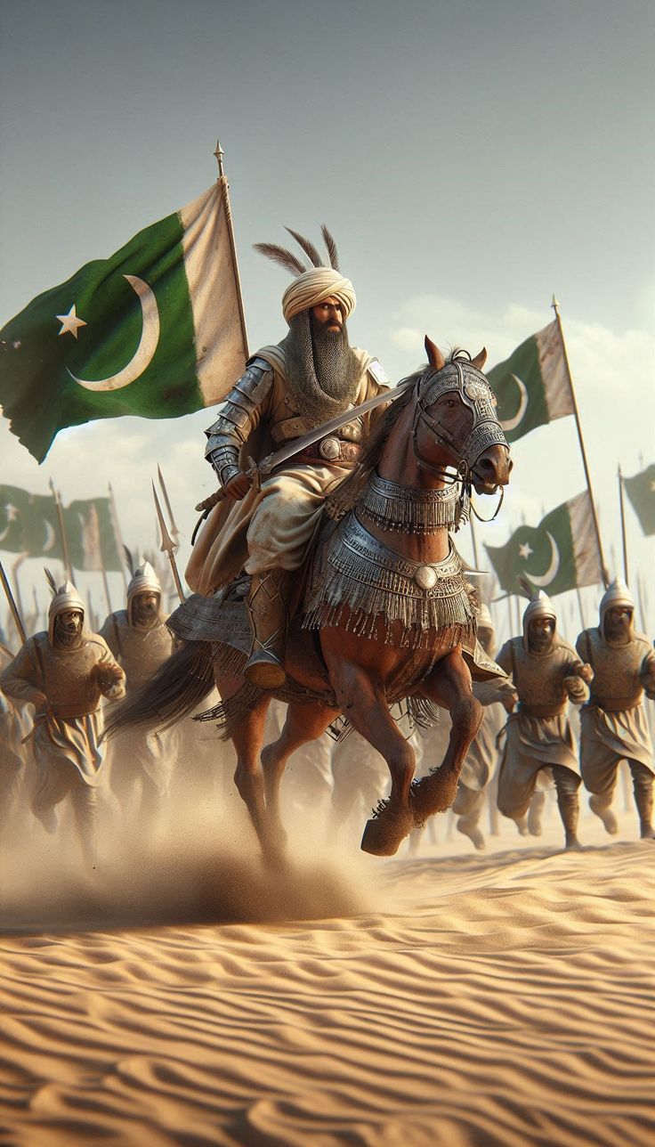 Pakistan Cavalry Charge Poster Wall Art