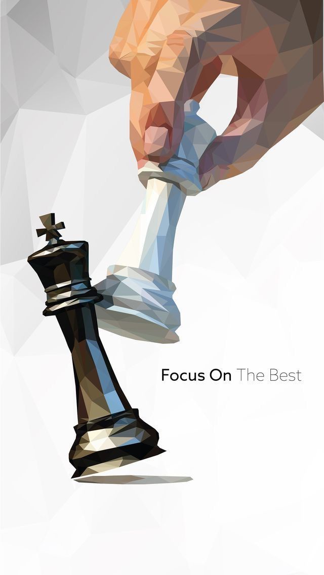 Focus On The Best Chess Poster Wall Art