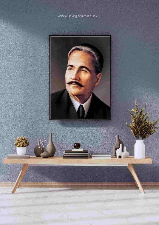 Allama Muhammad Iqbal Poster Wall Art