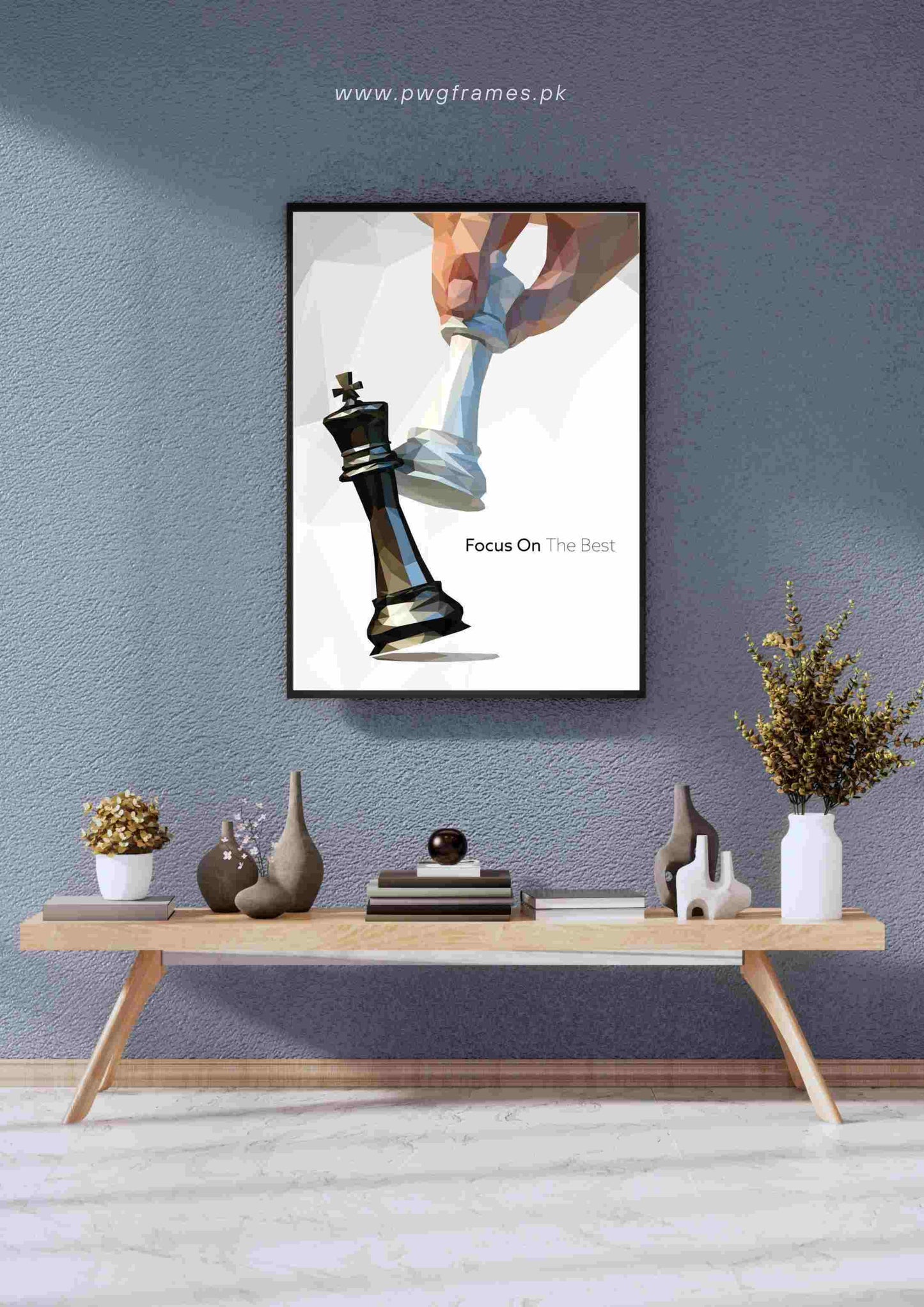 Focus On The Best Chess Poster Wall Art