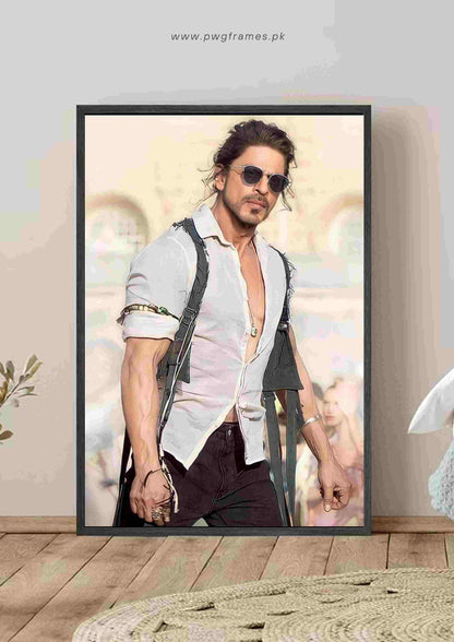 Shah Rukh Khan Pathaan Look Poster Wall Art