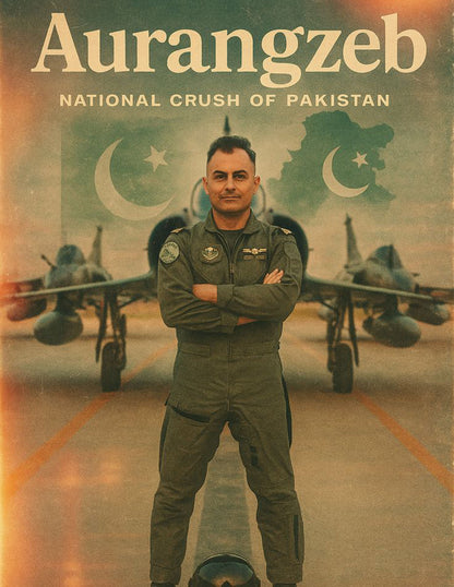 Pakistan Air Force "Aurangzeb" Poster Wall Art