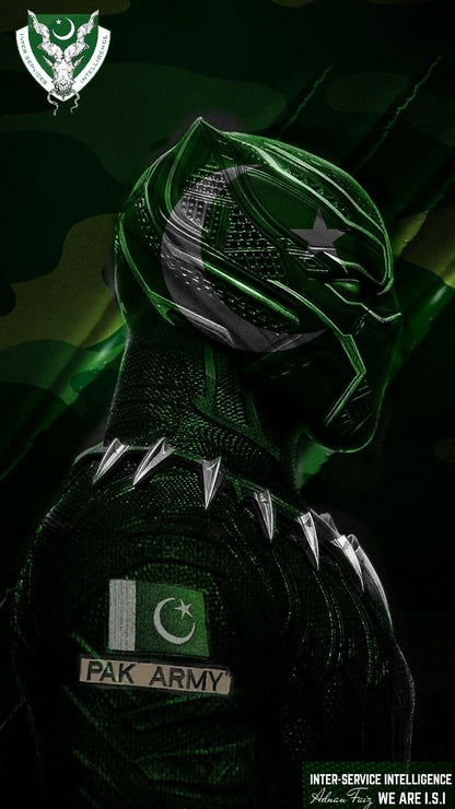 Pakistan Army Black Panther Poster Wall Art