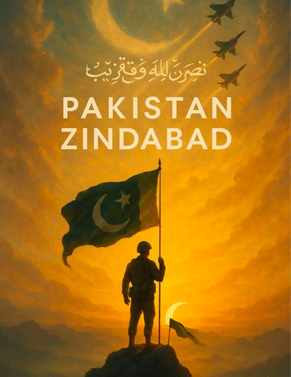 Pakistan Zindabad Poster Wall Art