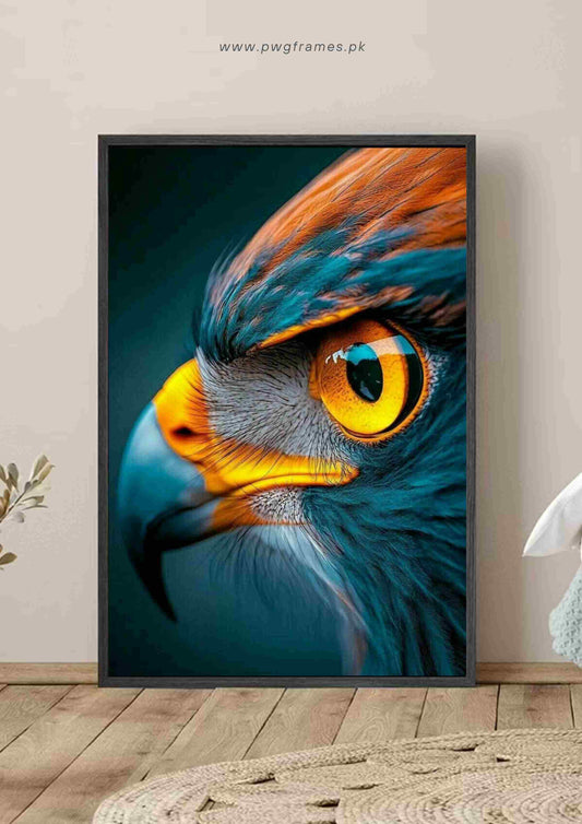 Fierce Eagle Eye Poster Wall Art