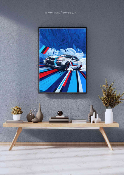 Dynamic BMW M2 Poster Wall Art