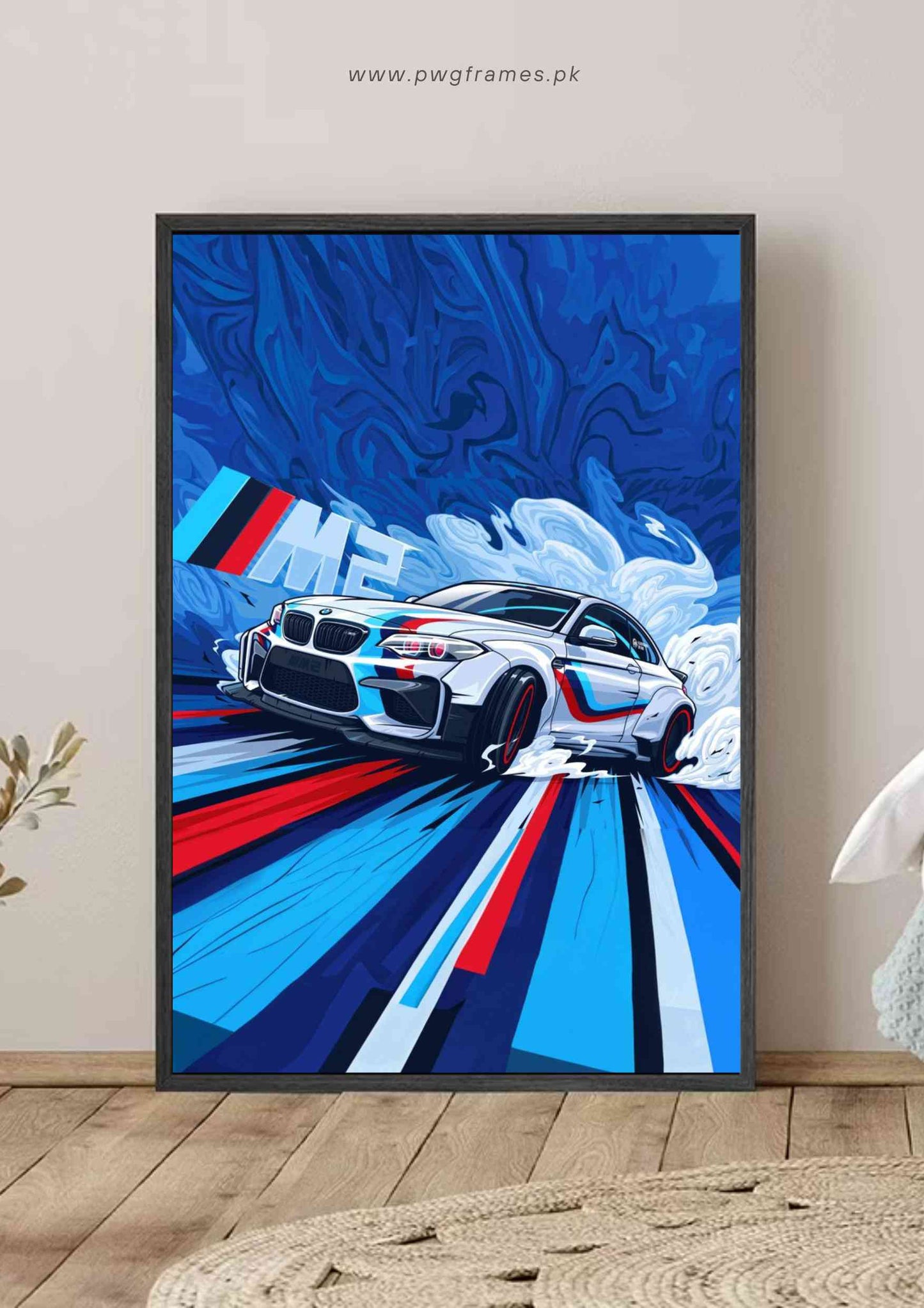 Dynamic BMW M2 Poster Wall Art