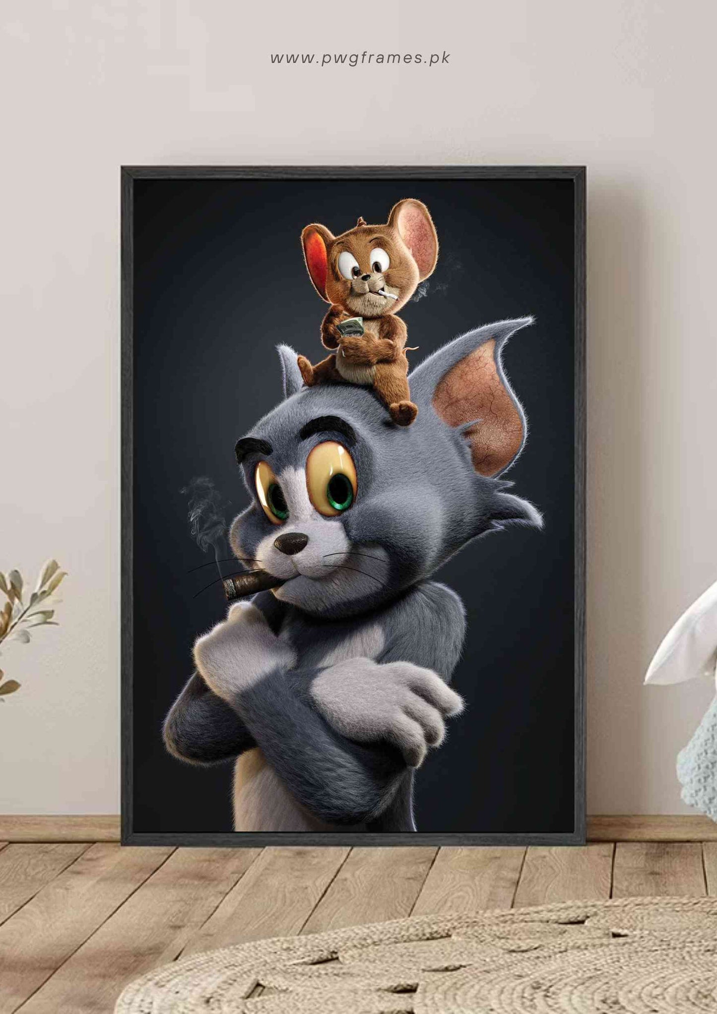 Tom and Jerry Movie Poster Wall Art