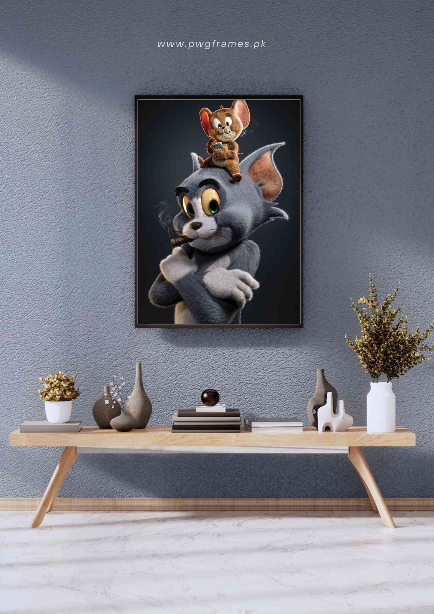 Tom and Jerry Movie Poster Wall Art
