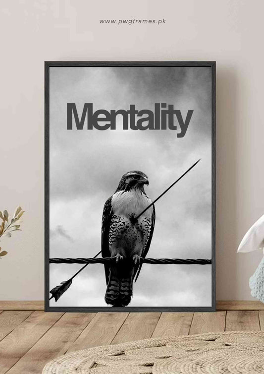 Mentality Motivational Poster Wall Art