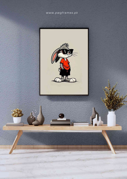 Cool Bugs Bunny Poster Wall Art