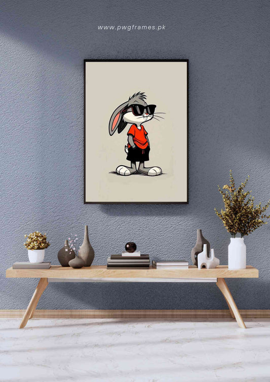 Cool Bugs Bunny Poster Wall Art